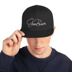 GINO BLACK LOGO - Snapback Hat