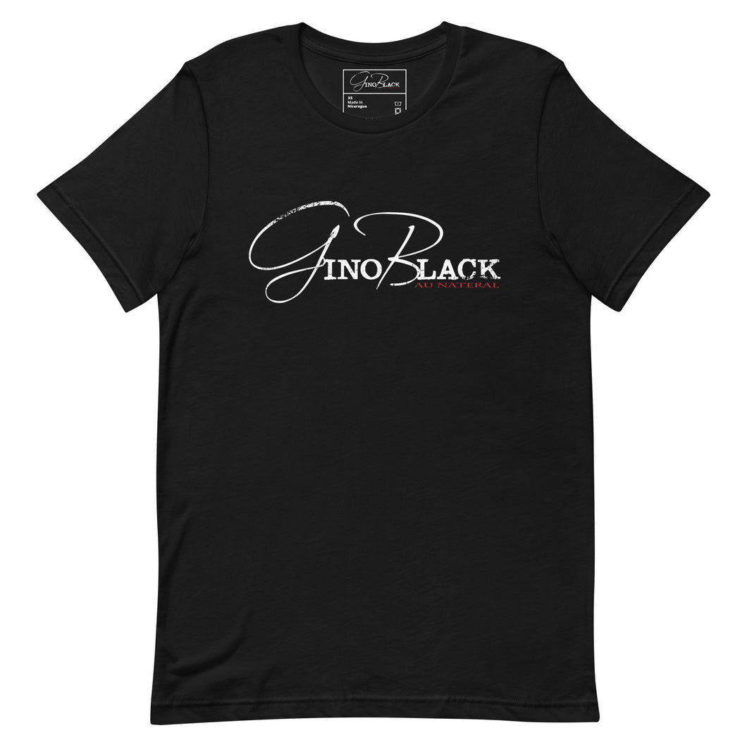 GINO BLACK LOGO - Unisex t-shirt