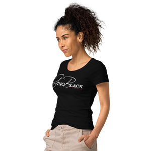GINO BLACK 'Au Naturale' Women’s Organic t-shirt