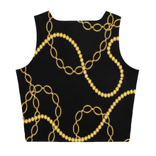 Load image into Gallery viewer, Gold Chain Crop Top