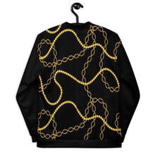 Load image into Gallery viewer, Gold Chain Bomber Jacket