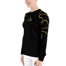 Load image into Gallery viewer, Gold Chain Long Sleeve Top