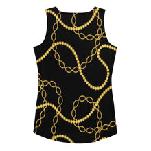 Load image into Gallery viewer, Gold Chain Cut &amp; Sew Tank Top