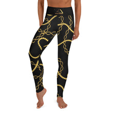 Load image into Gallery viewer, Gold Chain Yoga Leggings